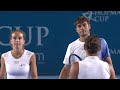 F. Cobolli & L. Bronzetti 🇮🇹 VS R. Gasquet & C. Paquet 🇫🇷 Highlights Day 3 - Hopman Cup 2025