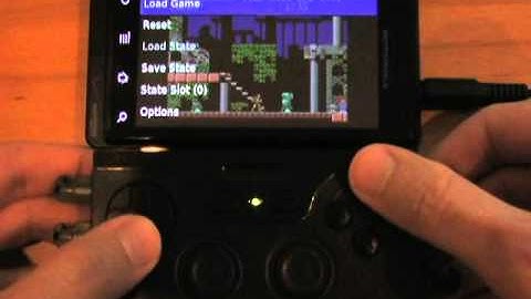 iControlPad demo with NES.emu for Android