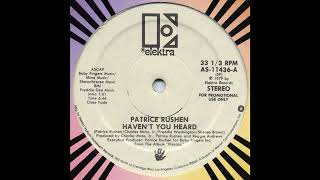 Patrice Rushen - Haven&#39;t You Heard  (12&quot; Extended)