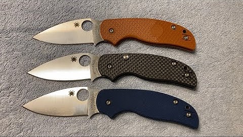 Spyderco Sage 6, S90V Steel - Initial Impressions