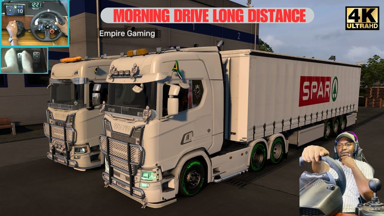 Scania S Truck Postal Run to Lamia – Part 1 | Early Morning Haul