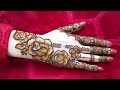 Beautiful stylish floral mehndi designs  latest  floral henna design for back hand  mehndi designs