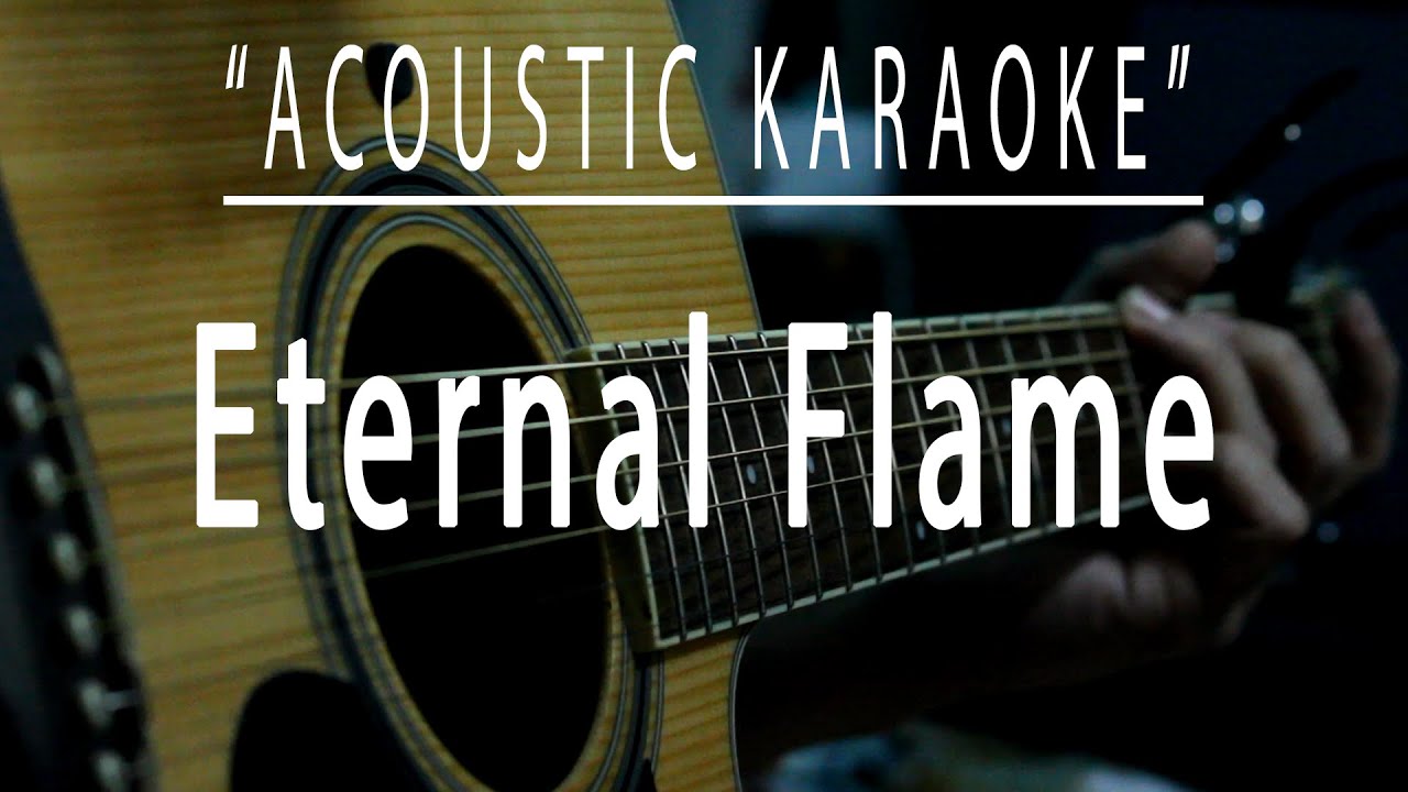 Eternal flame - The Bangles (Acoustic karaoke)