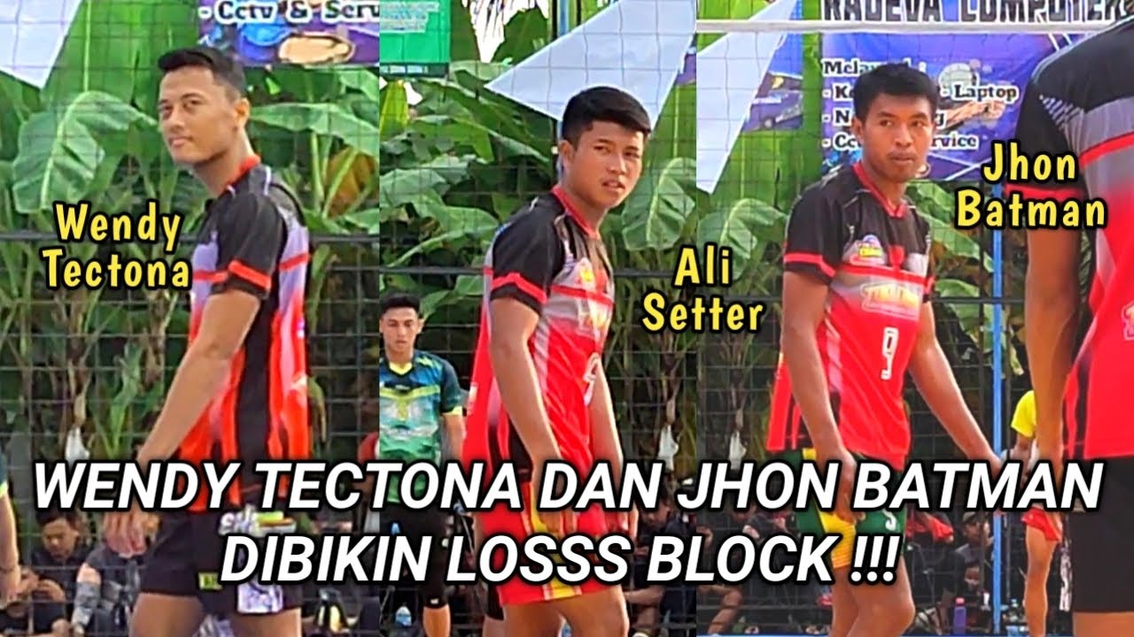 Wendy Tectona, Jhon Batman Bersama Anak" Porda Ciamis VS Saimin Topan Brebes