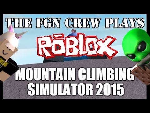 The Fgn Crew Plays Roblox Mountain Climbing Simulator 2015 Pc Youtube - escaping the mountain roblox download youtube video in