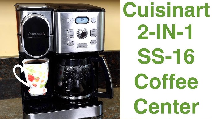 NEW Cuisinart Coffee Center Barista Bar 4-in1 Coffee Maker K-Cup