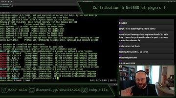 Des packages pkgsrc pour NetBSD - stream du 14 mai 2023