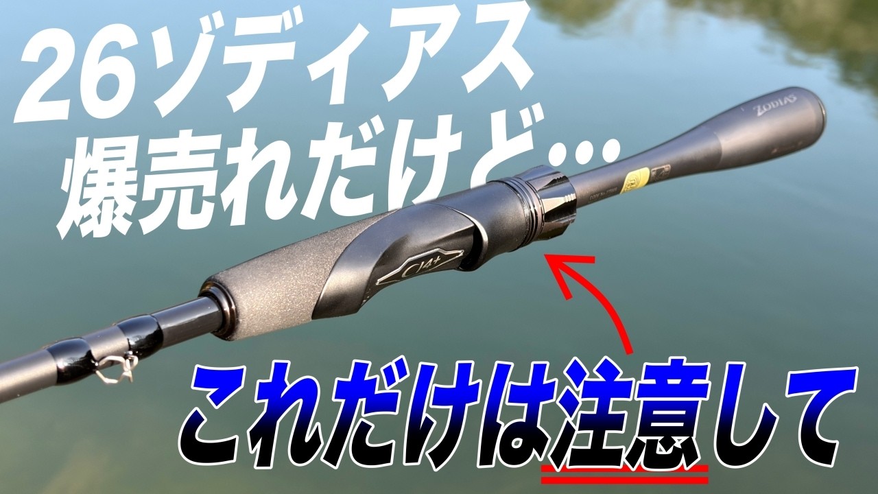 26ゾディアス購入時の注意点！ここ気をつけないと後悔するかもしれません。[26ZODIAS 264L-2]