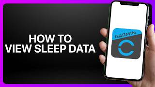 How To View Sleep Data In Garmin Connect 2026! Tutorial