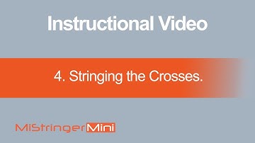 4. Stringing the Crosses