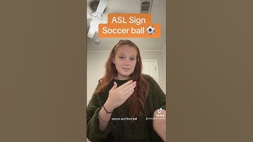Learn How To Sign Soccer Ball in ASL for Beginners | American Sign Language #shorts