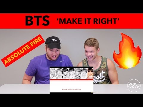 BTS 'MAKE IT RIGHT' | REACTION