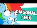 Diagonal twix l mlp parody animation