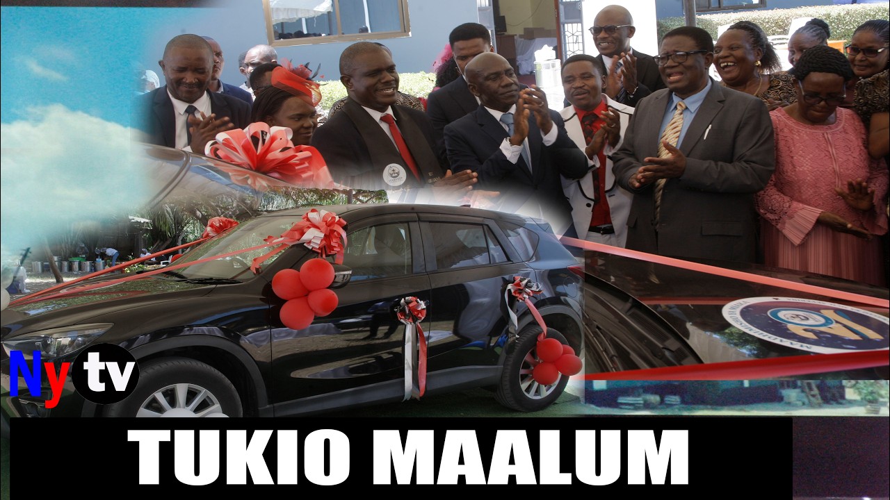 TAZAMA GARI ALILO KABIDHIWA NA M/ASKOFU MKUU KUTOKA KWA WASHIRIKA WA KANISA LA TAG BUNJU'A'