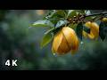 Gentle Rain on Flowers and Leaves | Relaxing Rain Sounds for Sleep