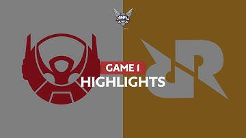 Game Highlight | RRQ Hoshi VS Bigetron Alpha | MPL ID S6 Week 2 Day 2 | Game 1