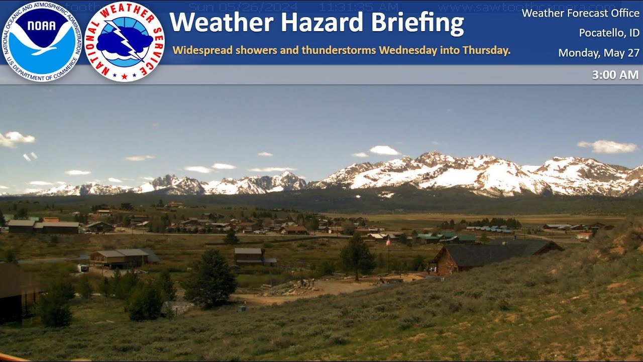 05/27/24 Hazard Briefing - First Taste of Summer Tuesday, then Showers Return