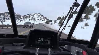 Arcimoto FUV POV drive, Geiger Grade Road to Virginia City, Nevada