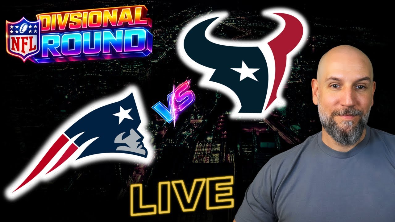 PATRIOTS vs TEXANS | NFL Wild Card LIVE Watch Party