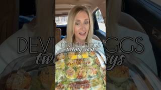 Deviled eggs… 20 ways!! #deviledeggs #eating #dallas #dallasfoodie