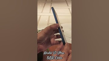 Alcatel V3 Ultra First Look Blue Color Starry Pattern. 3 Camera Setup #Alcatel #AlcatelMobile