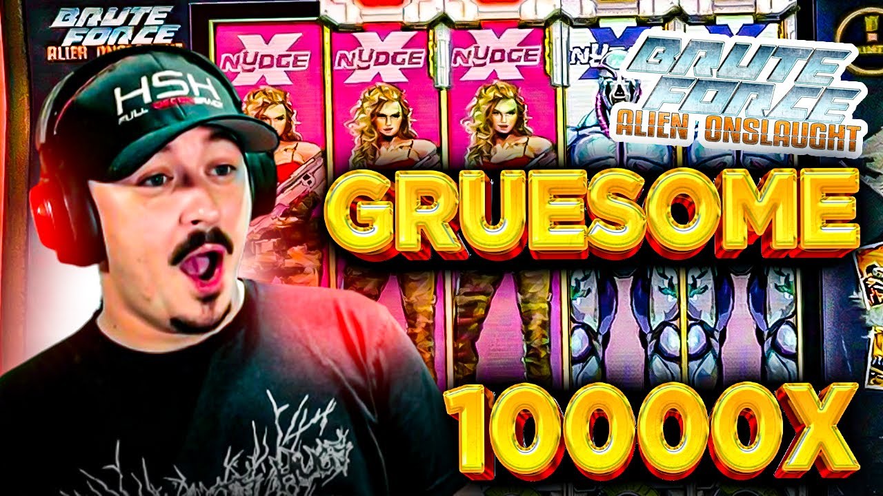 GRUESOME 10000X ON BRUTE FORCE ALIEN ONSLAUGHT | HSH REACTS