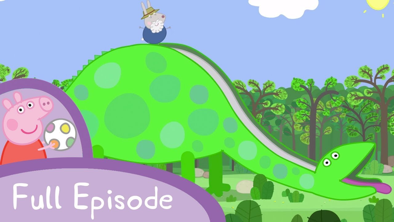 Peppa Pig Episodes - Grampy Rabbit's Dinosaur Park (full episode