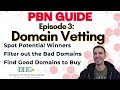 PBN Guide Episode 3 - Expired Domain Vetting Masterclass