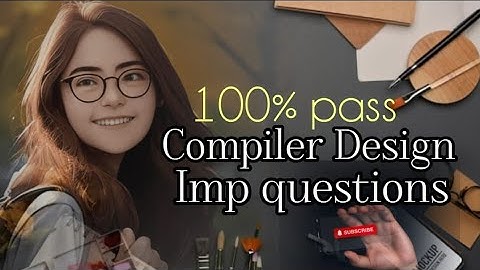 Important questions for Compiler Design|CD important questions#study #subscribe #viralvideo