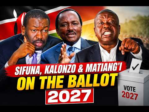 LIVE: Sifuna, Kalonzo & Matiang'i Will Be On The Ballot 2027, This is Why ....