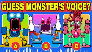 Banbaleena Wubbox vs Huggy Wuggy Wubbox - Guess MONSTER'S VOICE (MSM) #8