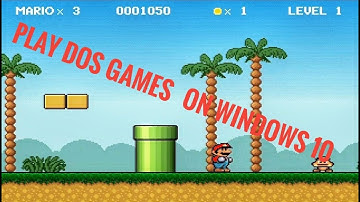 Playing Vintage DOS games on Windows 7/8/10 PC