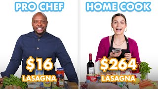 $264 vs $16 Lasagna: Pro Chef \& Home Cook Swap Ingredients | Epicurious