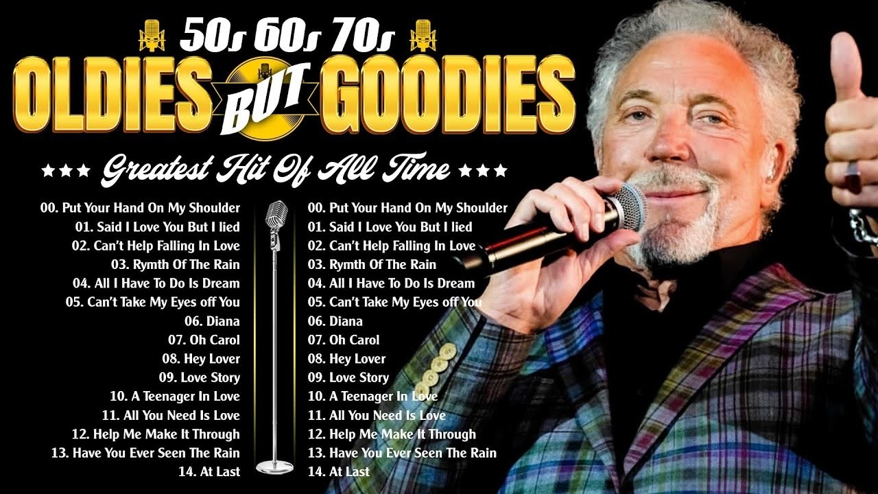 Tom Jones, Engelbert, Elvis Presley, Sinatra, Paul Anka, Carpenters - Golden Oldies 50s 60s 70s Hits