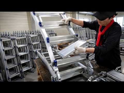 How Is a Ladder with Zero Fall Accidents Made? Korea’s Safety Ladder Manufacturing Process