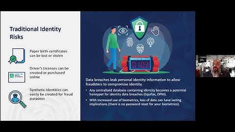 NCBI Webinar: The Confluence of Identity and Distributed Ledger Technology