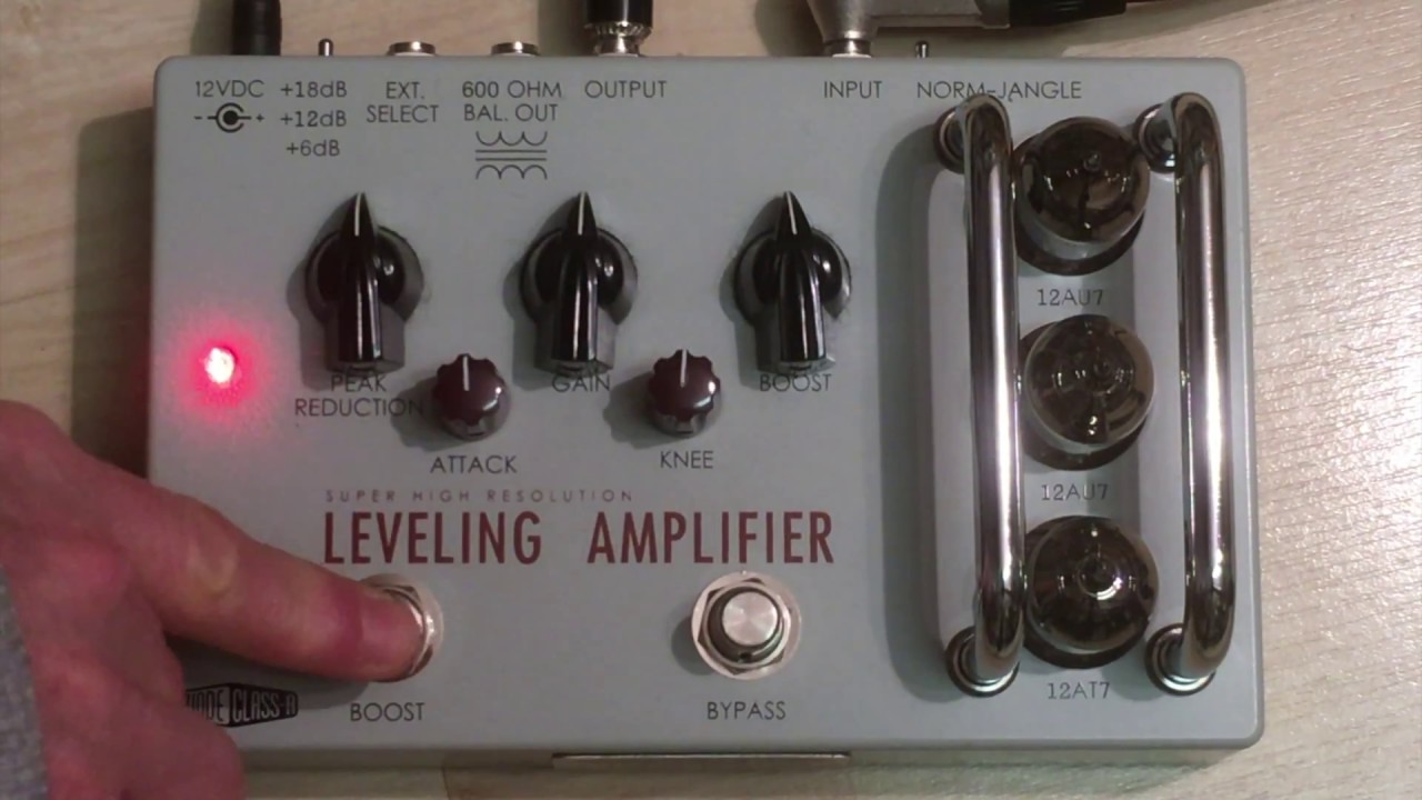 Effectrode LA1A Leveling Amplifier YouTube