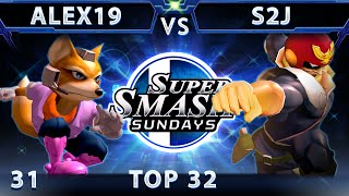 Sss 31 - Alex19 Fox Vs. S2J Falcon Ssbm Winners Round 2 -Smash Melee