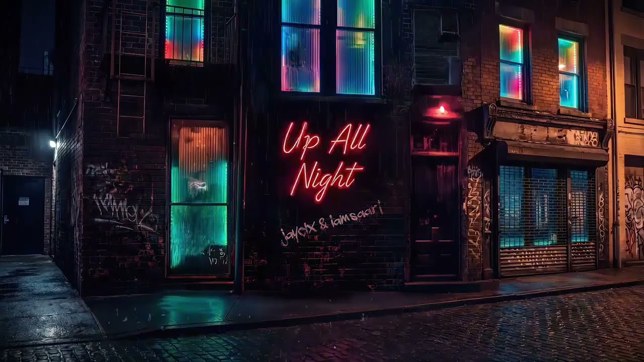 JAYCiX, iamsaari - Up All Night (Official Visualizer)