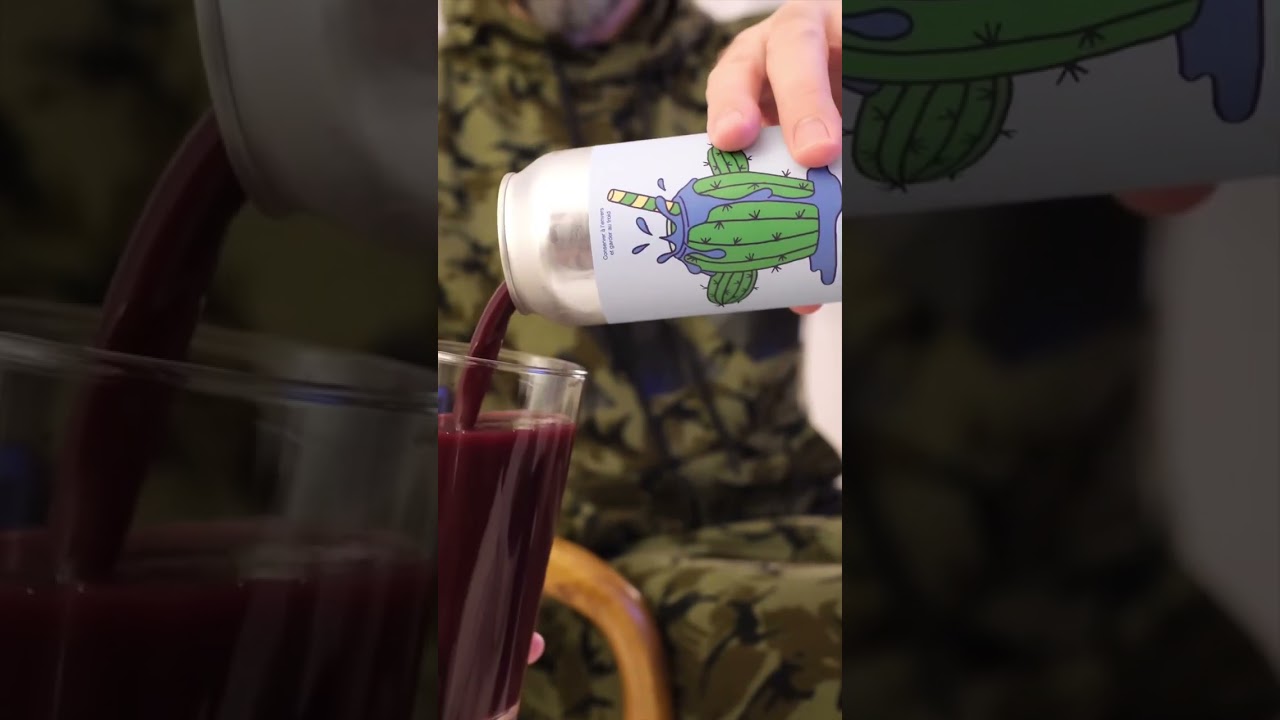 A Purple Beer?! 😱 😍 Toltèk Brasseur Artisan JUGO Smoothie Sour : Fruits de la Passion 🍻