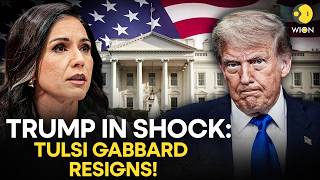 LIVE: Tulsi Gabbard RESIGNS as US Intelligence Chief Amid Husband’s Illness | WION