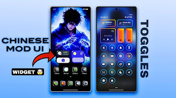 Xiaomi HyperOS 2.0 OG Chinese Mod Theme With Anime Homescreen 🔥✅ HyperOS 2 New Control UI Themes