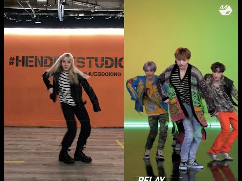 [KPOP SIDE BY SIDE CHALLENGE ] WayV (威神V) - 'Kick Back' (秘境) Dance Cover by Sammishii