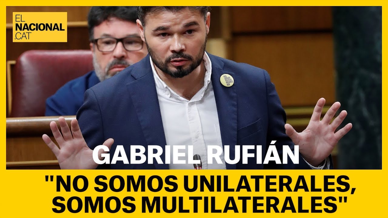intervencion educativa Rufián: 