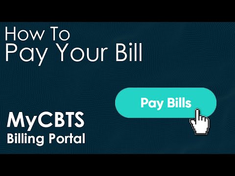 MyCBTS Billing Portal | Paying Your Bill