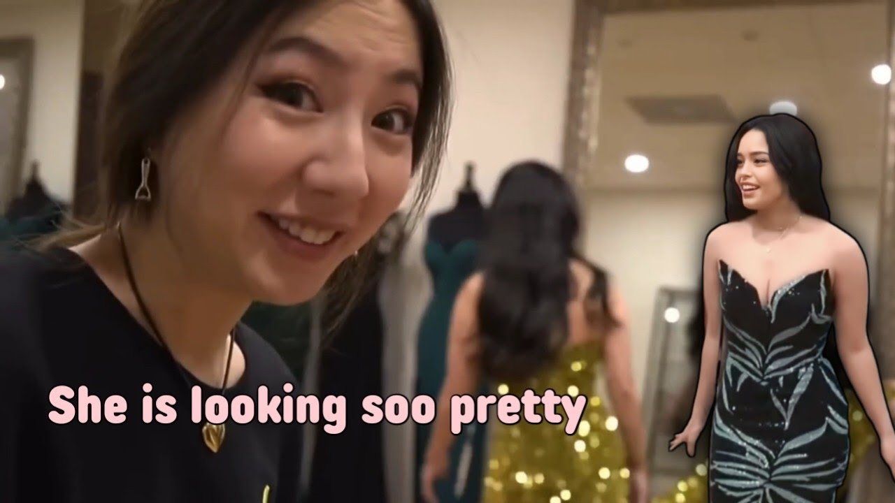 Valkyrae Dress Shopping with Fuslie... - YouTube