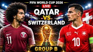 LIVE: Qatar vs Switzerland | FIFA World Cup | Group B | Levi's Stadium | Akram Afif | Granit Xhaka screenshot 3
