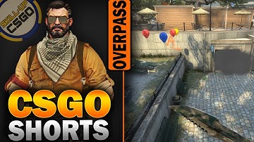 SMOKE BATHROOMS LIKE A BOSS | OVERPASS | CSGO SHORT