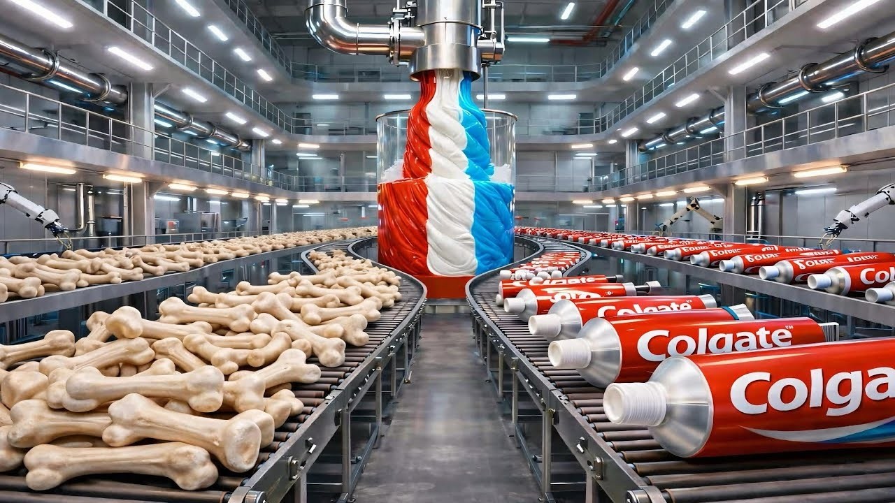 How Colgate Toothpaste Is Made in Factory | Complete Process (Step by ...