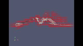 Medium-Resolution Simulation of a Plunging Breaking Wave with Aggressive AMR